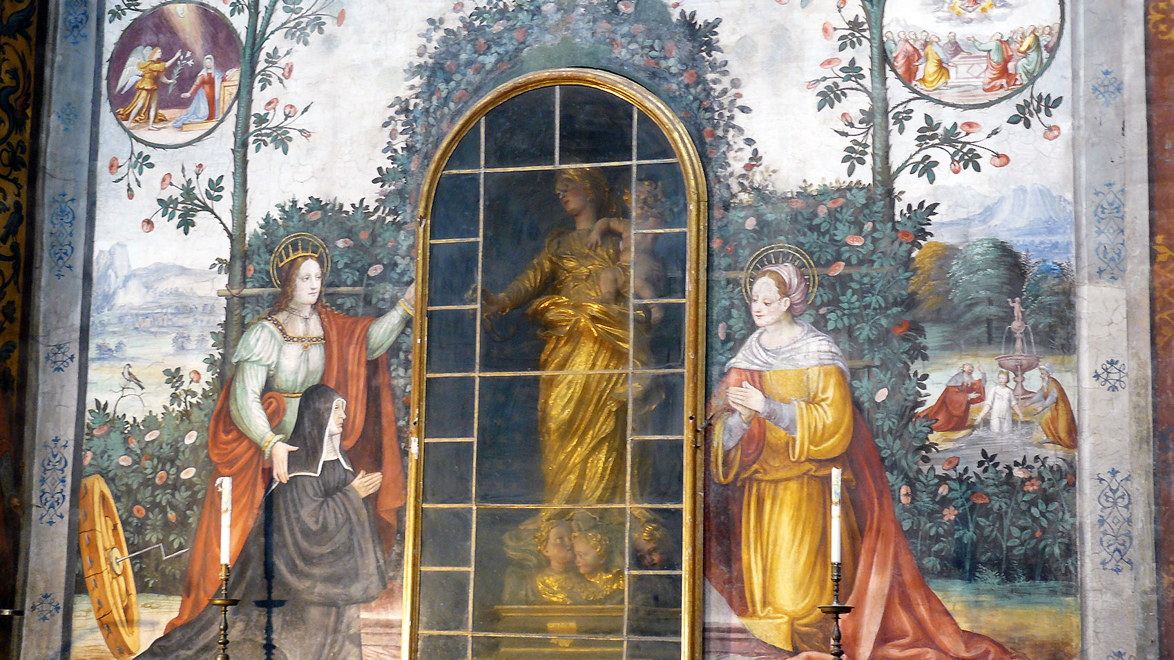 Gli affreschi nella chiesa di San Vittore a Meda