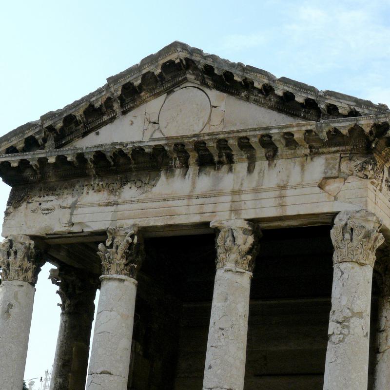 Il Tempio di Augusto a Pola